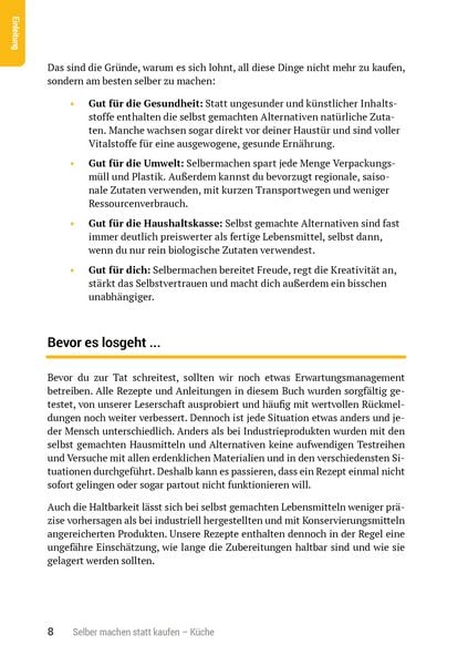 Produktbild: Selber machen statt kaufen &ndash; K&uuml;che - 3. Auflage, aktualisierte, erweiterte Ausgabe