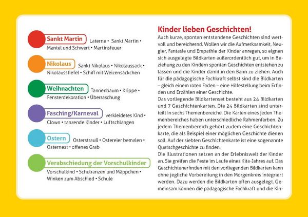 Produktbild: Geschichtenbox: Der Jahreskreis in der Kita