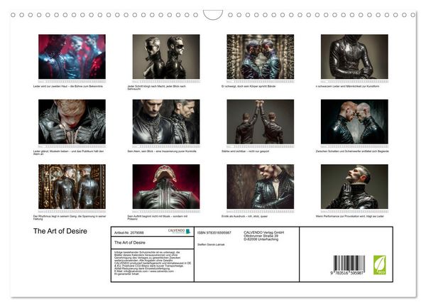 Produktbild: The Art of Desire (Wandkalender 2026 DIN A3 quer), CALVENDO Monatskalender