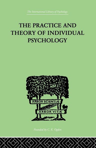 Produktbild: The Practice And Theory Of Individual Psychology