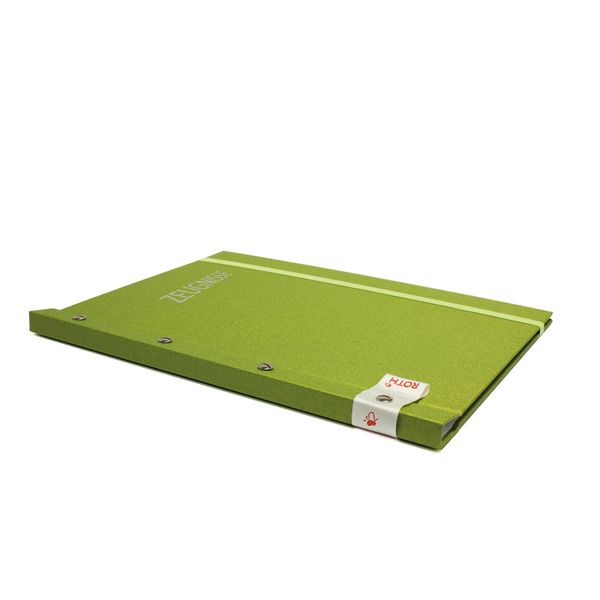 Produktbild: Zeugnismappe Metallium green