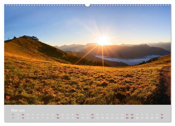 Produktbild: Gr&uuml;&szlig;e aus Zell am See (Wandkalender 2026 DIN A2 quer), CALVENDO Monatskalender