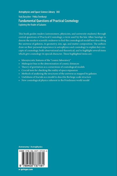 Produktbild: Fundamental Questions of Practical Cosmology