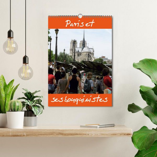 Produktbild: Paris et ses bouquinistes (Calendrier mural 2026 DIN A3 horizontal), CALVENDO calendrier mensuel