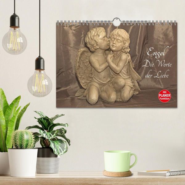 Produktbild: Engel - Die Worte der Liebe (Wandkalender 2027 DIN A4 quer), CALVENDO Monatskalender