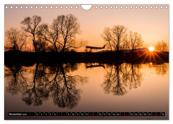 Produktbild: Faszination Fliegerei (Wandkalender 2026 DIN A4 quer), CALVENDO Monatskalender