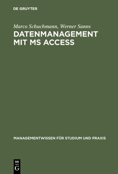Produktbild: Datenmanagement mit MS ACCESS