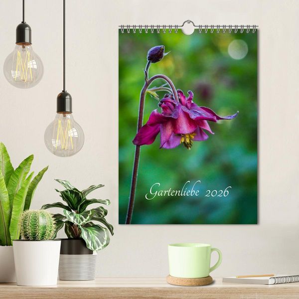 Produktbild: Gartenliebe (Wandkalender 2026 DIN A4 hoch), CALVENDO Monatskalender