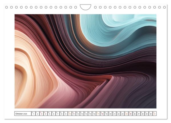 Produktbild: Zeitlose Formen (Wandkalender 2026 DIN A4 quer), CALVENDO Monatskalender