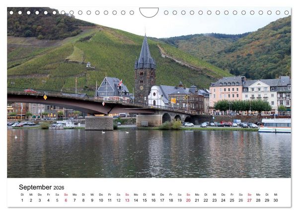 Produktbild: Bernkastel-Kues an der Mosel (Wandkalender 2026 DIN A4 quer), CALVENDO Monatskalender