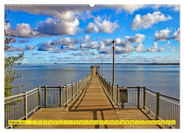 Produktbild: Erlebnis Ostseek&uuml;ste - zwischen Wismarer Bucht und Usedom (Wandkalender 2026 DIN A2 quer), CALVENDO Monatskalender