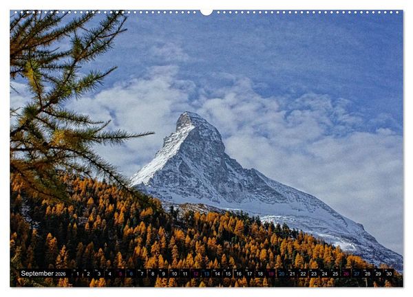 Produktbild: MATTERHORN. Faszination und Magie (Wandkalender 2026 DIN A2 quer), CALVENDO Monatskalender