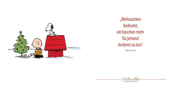 Produktbild: Peanuts Geschenkbuch: Frohe Weihnachten mit Snoopy und den Peanuts