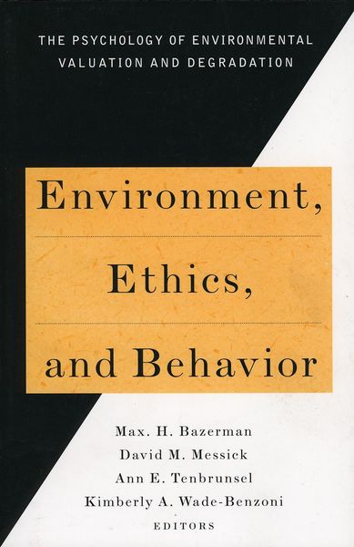 Produktbild: Environment, Ethics, & Behavior