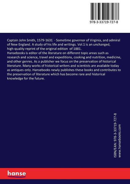 Produktbild: Captain John Smith, 1579-1631