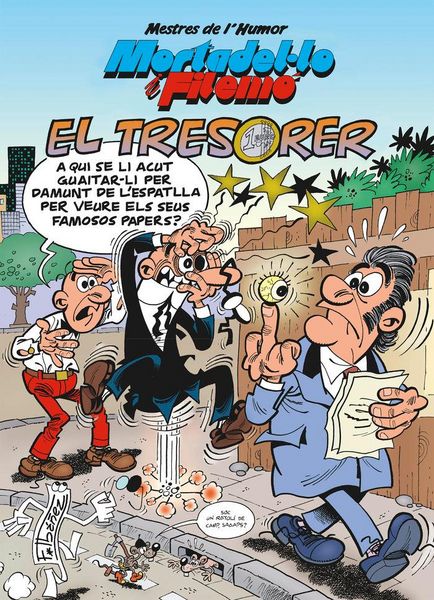 Produktbild: Mortadel&middot;lo i Filem&oacute;. El tresorer (Mestres de l'Humor 39)