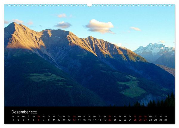Produktbild: Faszinierende Gletscherwelt - entlang des Gro&szlig;en Aletsch (Wandkalender 2026 DIN A2 quer), CALVENDO Monatskalender