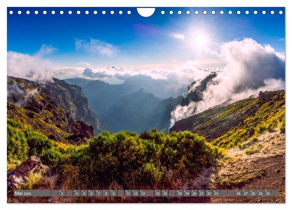 Produktbild: Madeira - Insel der Blumen 2026 (Wandkalender 2026 DIN A4 quer), CALVENDO Monatskalender