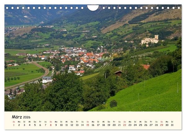 Produktbild: Vinschgau - Die Sonnenseite S&uuml;dtirols (Wandkalender 2026 DIN A4 quer), CALVENDO Monatskalender