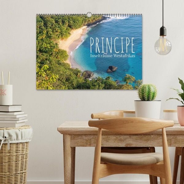 Produktbild: Principe. Inseltr&auml;ume Westafrikas (Wandkalender 2026 DIN A3 quer), CALVENDO Monatskalender