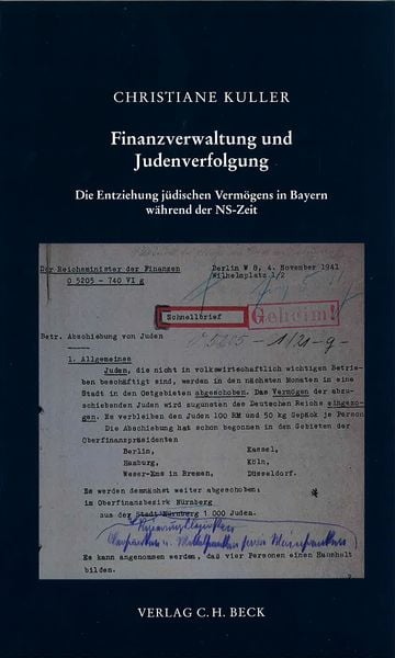 Produktbild: Finanzverwaltung und Judenverfolgung