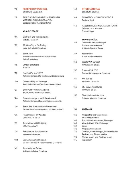 Produktbild: Women in Architecture Berlin