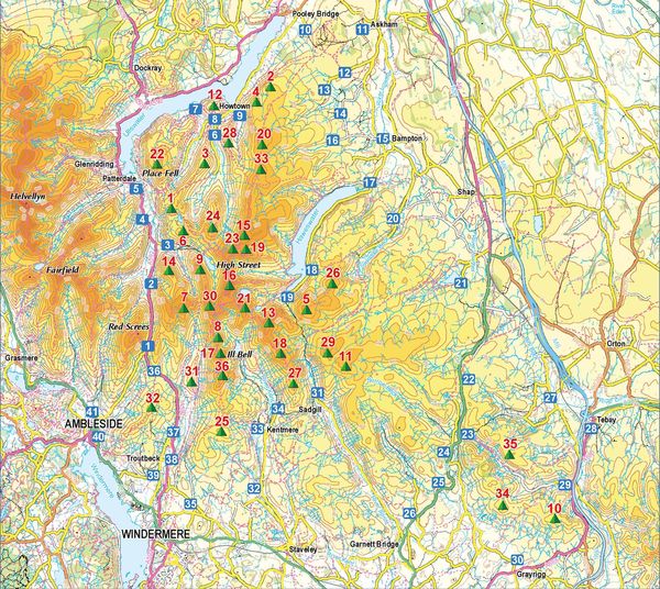 Produktbild: Walking the Lake District Fells - Mardale and the Far East