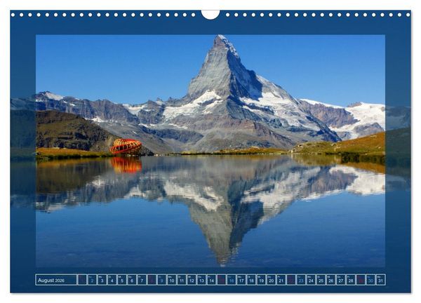Produktbild: Faszination Spiegelung - in der Natur (Wandkalender 2026 DIN A3 quer), CALVENDO Monatskalender