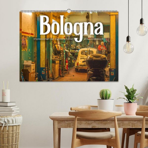 Produktbild: Bologna - Impressionen der wundersch&ouml;nen Universit&auml;tsstadt. (Wandkalender 2026 DIN A2 quer), CALVENDO Monatskalender