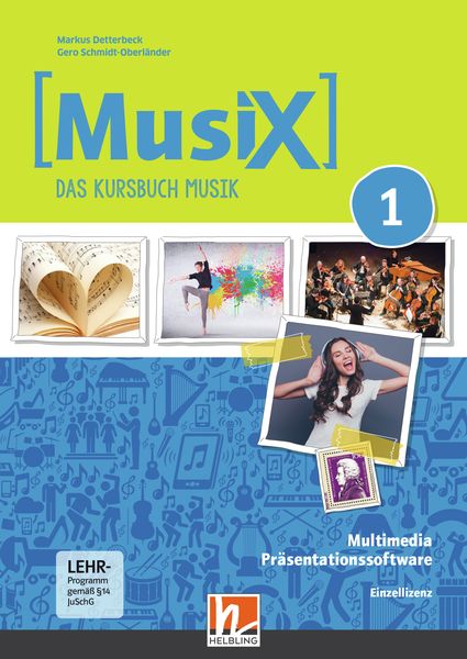 Produktbild: MusiX 1 (Ausgabe ab 2019) Pr&auml;sentationssoftware Einzellizenz