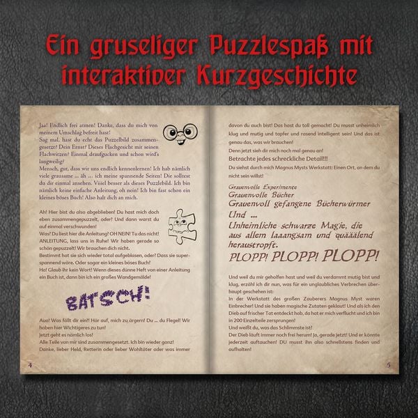 Produktbild: Story-Puzzle Das kleine B&ouml;se Puzzle