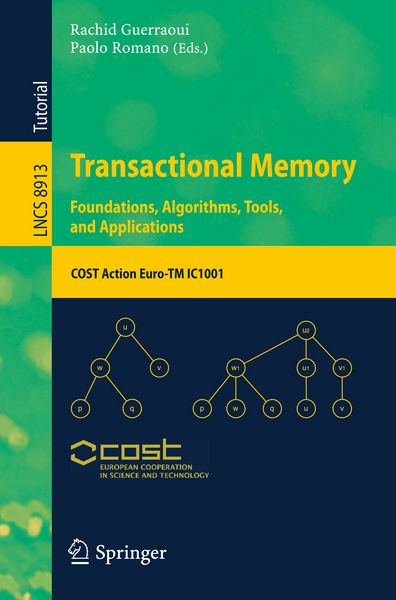 Produktbild: Transactional Memory. Foundations, Algorithms, Tools, and Applications