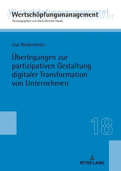 Produktbild: &Uuml;berlegungen zur partizipativen Gestaltung digitaler Transformation von Unternehmen