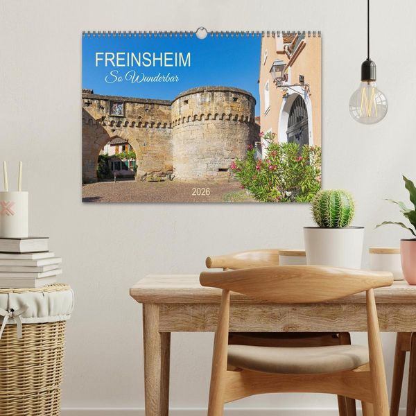 Produktbild: Freinsheim - So Wunderbar (Wandkalender 2026 DIN A3 quer), CALVENDO Monatskalender