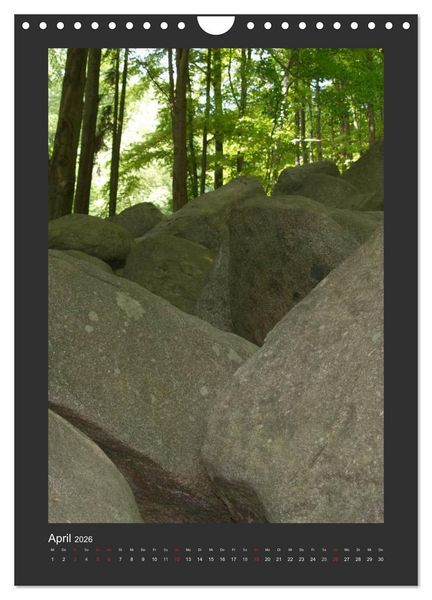 Produktbild: Odenwald - Impressionen einer Landschaft (Wandkalender 2026 DIN A4 hoch), CALVENDO Monatskalender
