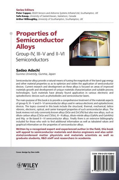 Produktbild: Properties of Semiconductor Alloys