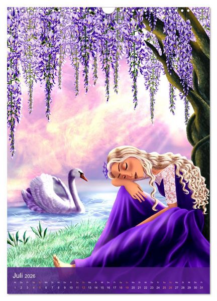 Produktbild: Meine Prinzessin (Wandkalender 2026 DIN A3 hoch), CALVENDO Monatskalender