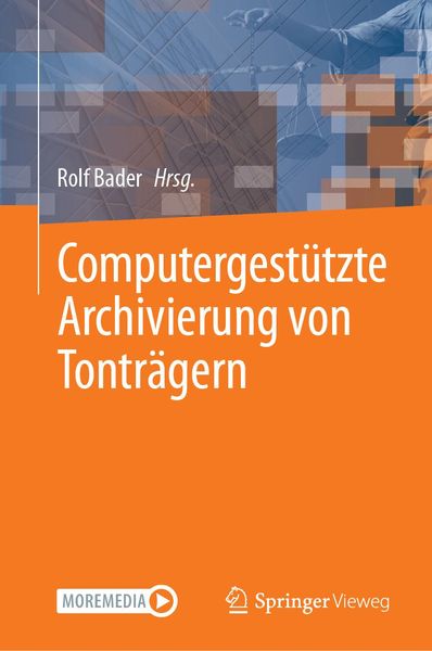 Produktbild: Computergest&uuml;tzte Archivierung von Tontr&auml;gern