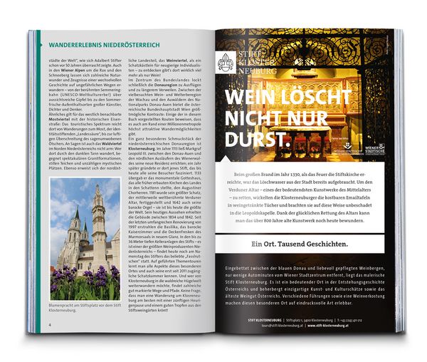 Produktbild: KOMPASS Wanderlust Nieder&ouml;sterreich