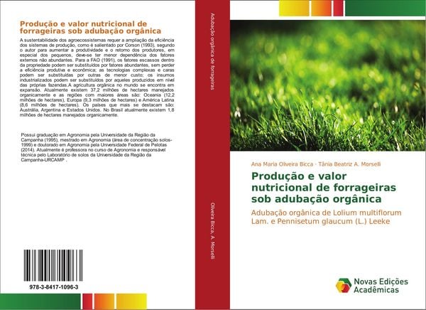 Produktbild: Produ&ccedil;&atilde;o e valor nutricional de forrageiras sob aduba&ccedil;&atilde;o org&acirc;nica