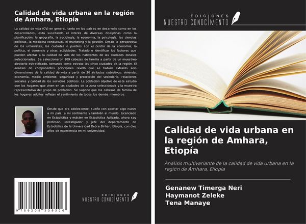 Produktbild: Calidad de vida urbana en la regi&oacute;n de Amhara, Etiop&iacute;a