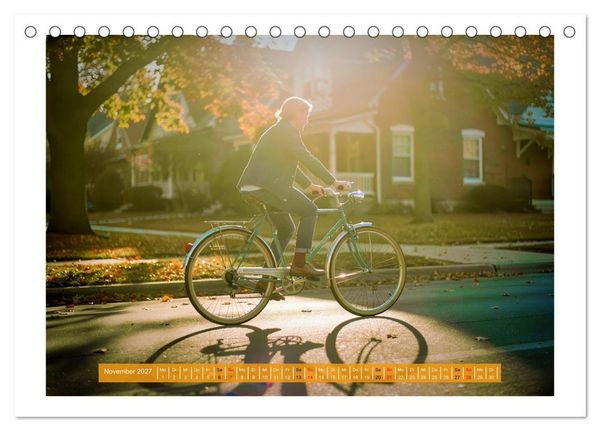 Produktbild: Nostalgie auf zwei R&auml;dern (Tischkalender 2027 DIN A5 quer), CALVENDO Monatskalender