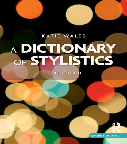 Produktbild: A Dictionary of Stylistics