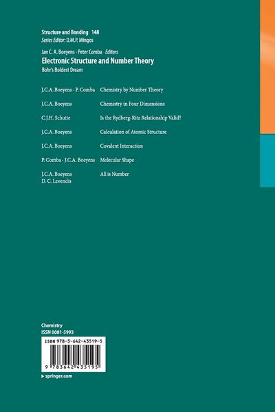 Produktbild: Electronic Structure and Number Theory