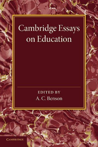 Produktbild: Cambridge Essays in Education