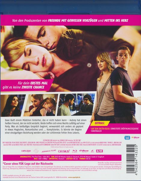 Produktbild: The First Time - Dein erstes Mal vergisst Du nie!