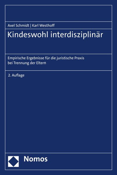 Produktbild: Kindeswohl interdisziplin&auml;r
