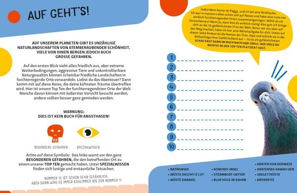 Produktbild: Die gef&auml;hrlichsten Orte der Erde
