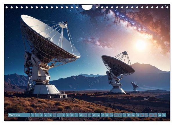 Produktbild: Die Sehnsucht nach den Sternen (Wandkalender 2027 DIN A4 quer), CALVENDO Monatskalender