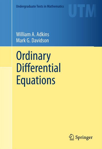 Produktbild: Ordinary Differential Equations